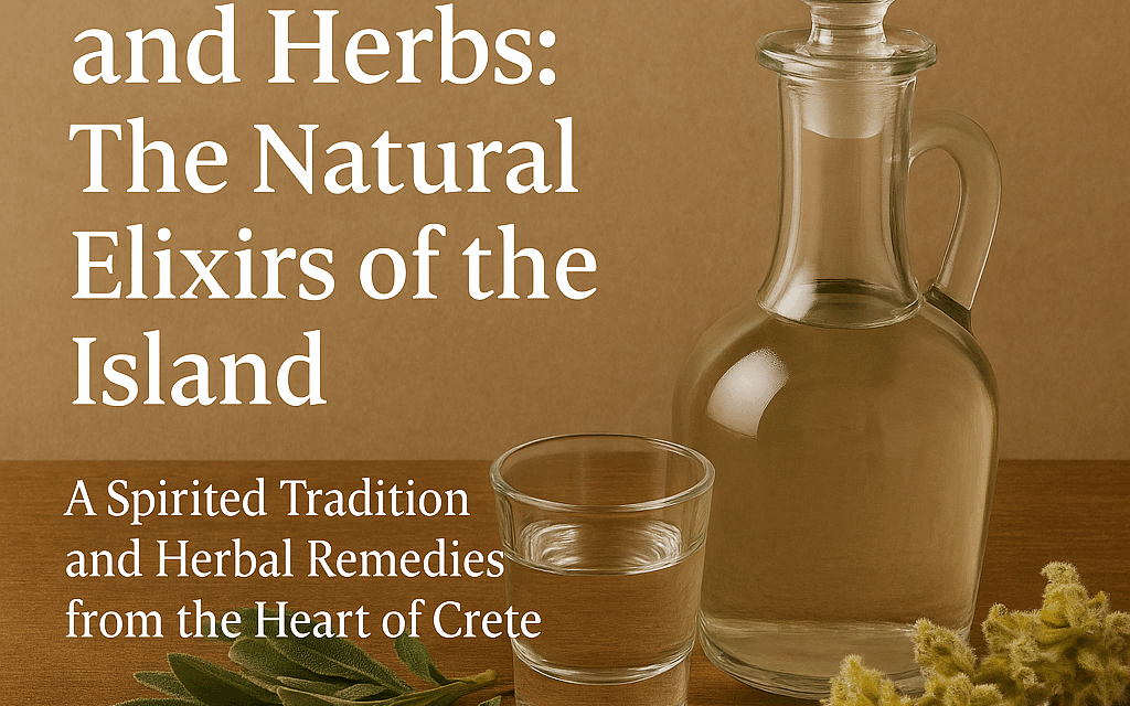 Cretan Raki or Tsikoudia