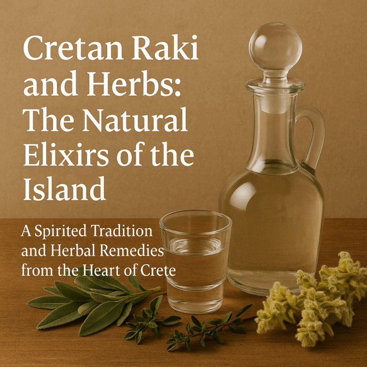 Cretan Raki or Tsikoudia